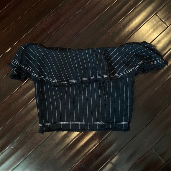 T by Alexander Wang Tops - alexanderwang.t Off-The-Shoulder Cropped Top